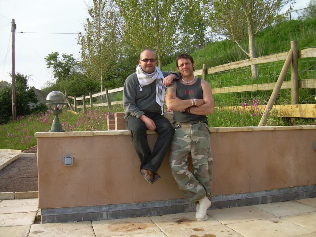 A cherished family photo of Dani's dad, who she prayed to throughout the crisis — a man she describes as a God-like presence in her life